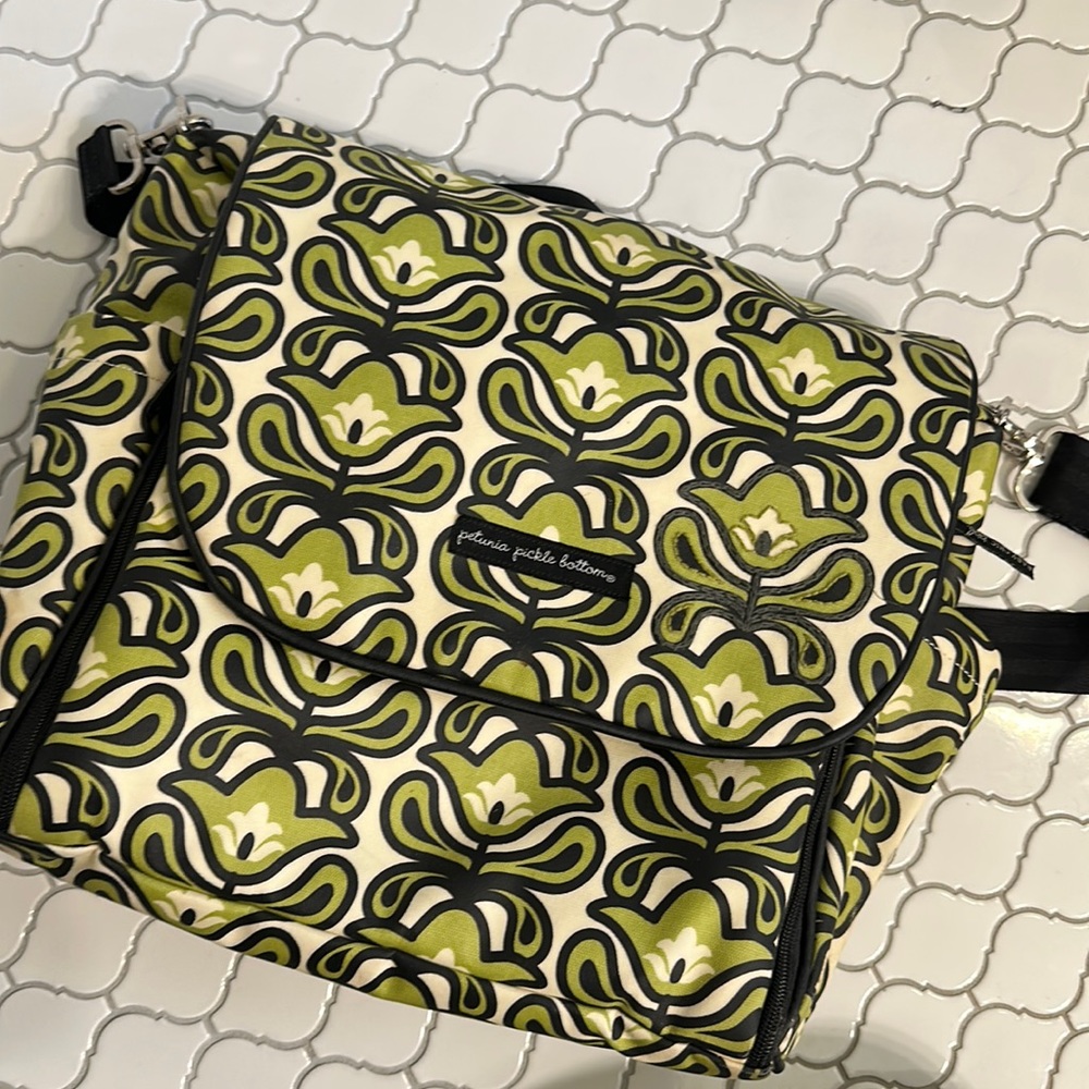 Petunia Pickle Bottom Dancing in Dublin Diaper Bag Backpack